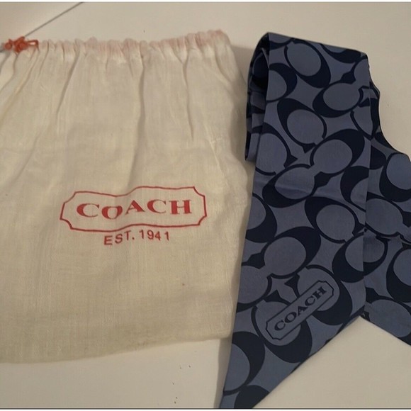 Coach Accessories - Coach Logo Signature C Ponytail, Neck, Purse Scarf